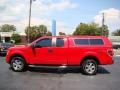 2009 Bright Red Ford F150 STX SuperCab 4x4  photo #5