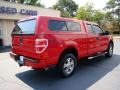 2009 Bright Red Ford F150 STX SuperCab 4x4  photo #8