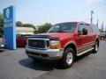 2000 Toreador Red Metallic Ford Excursion Limited 4x4  photo #4