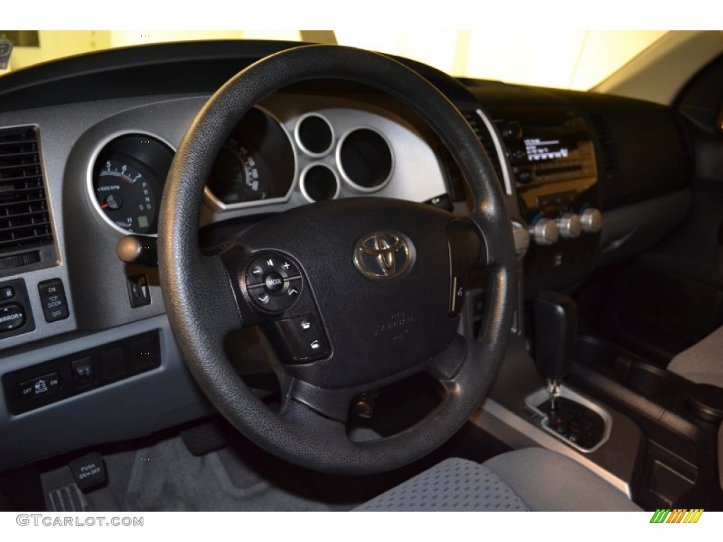 2010 Tundra SR5 Double Cab - Slate Gray Metallic / Graphite Gray photo #11