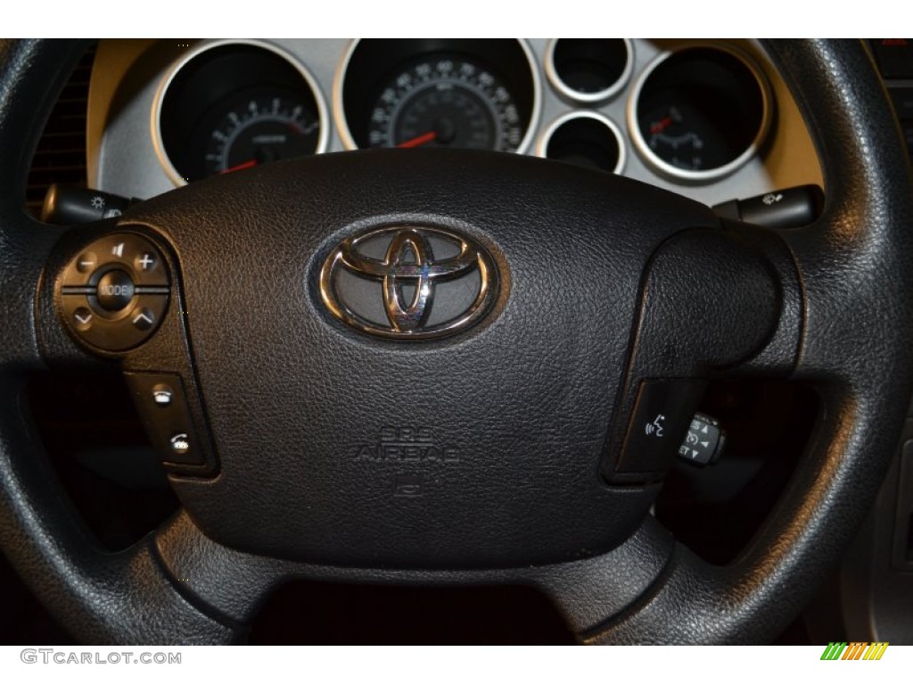 2010 Tundra SR5 Double Cab - Slate Gray Metallic / Graphite Gray photo #13