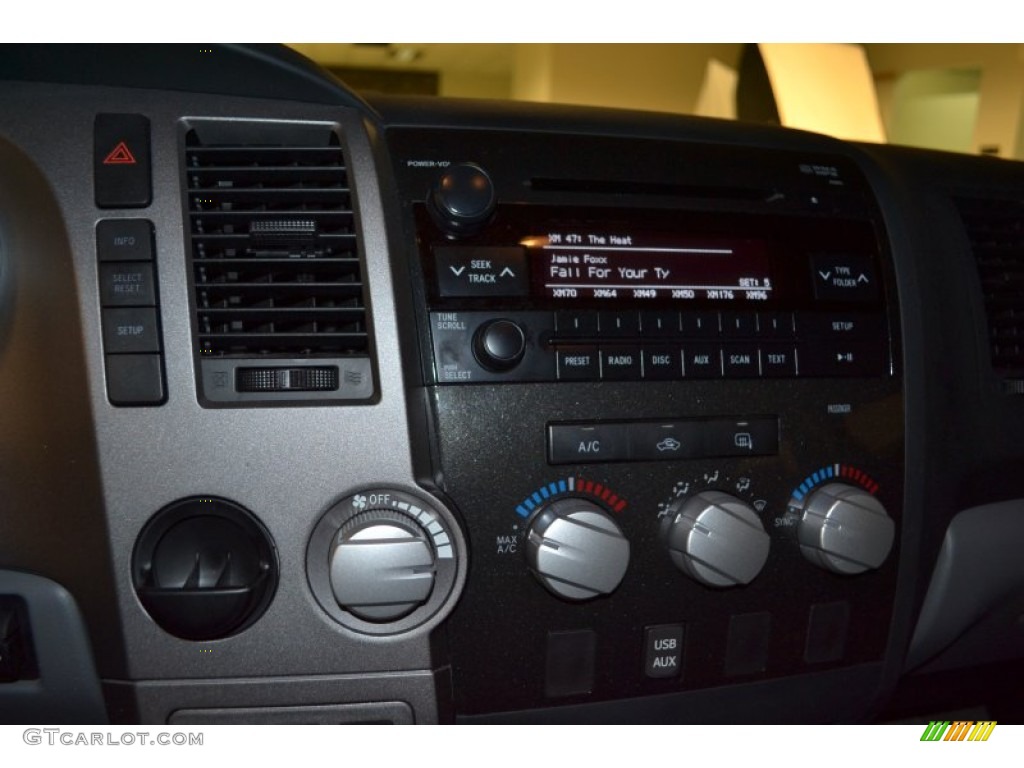 2010 Tundra SR5 Double Cab - Slate Gray Metallic / Graphite Gray photo #14