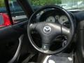 Black 2002 Mazda MX-5 Miata LS Roadster Steering Wheel