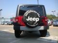 2012 Deep Cherry Red Crystal Pearl Jeep Wrangler Unlimited Sahara 4x4  photo #4