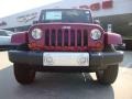 2012 Deep Cherry Red Crystal Pearl Jeep Wrangler Unlimited Sahara 4x4  photo #8