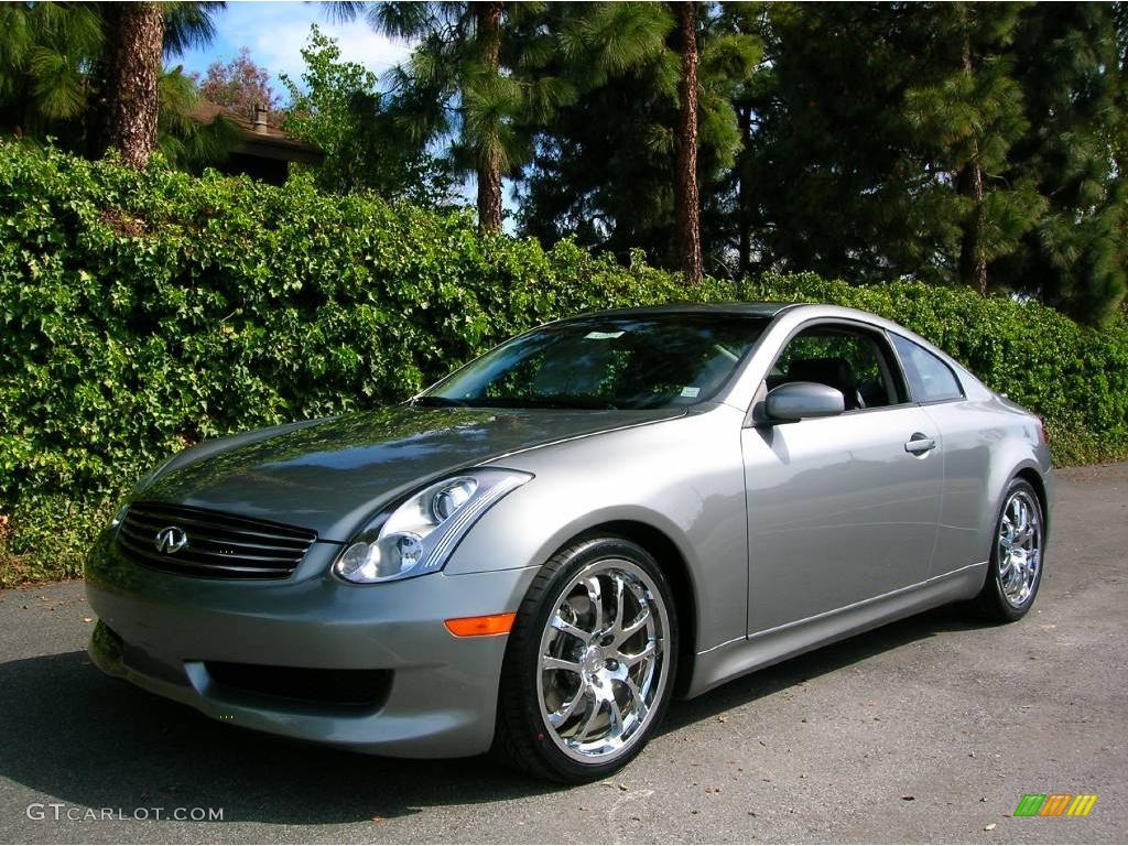 2006 G 35 Coupe - Diamond Graphite Metallic / Graphite photo #1