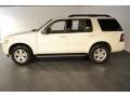 2010 White Suede Ford Explorer XLT  photo #3