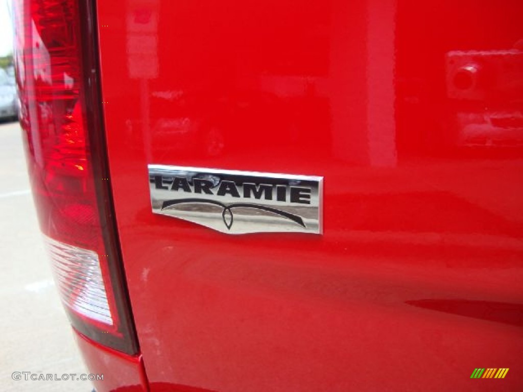 2012 Ram 2500 HD Laramie Mega Cab 4x4 - Flame Red / Dark Slate photo #15
