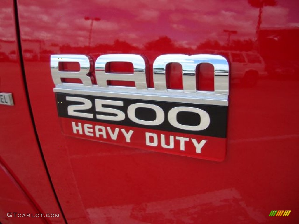 2012 Ram 2500 HD Laramie Mega Cab 4x4 - Flame Red / Dark Slate photo #18