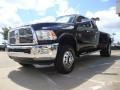 Black - Ram 3500 HD Laramie Mega Cab 4x4 Dually Photo No. 7