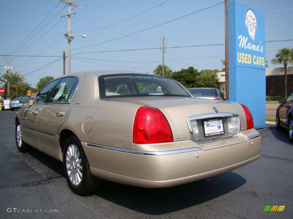 2004 Town Car Ultimate - Pueblo Gold Metallic / Light Parchment photo #6