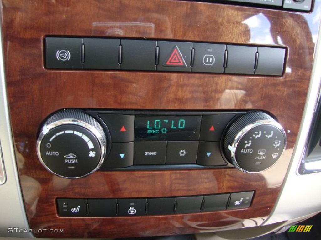 2012 Dodge Ram 3500 HD Laramie Mega Cab 4x4 Dually Controls Photo #54112479