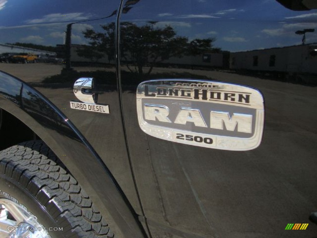 2012 Dodge Ram 2500 HD Laramie Longhorn Crew Cab 4x4 Marks and Logos Photo #54112575
