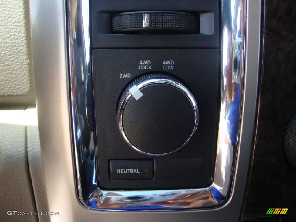2012 Dodge Ram 2500 HD Laramie Longhorn Crew Cab 4x4 Controls Photo #54112650