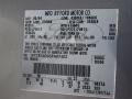 YN: Silver Metallic 2005 Ford Ranger XL Regular Cab Color Code