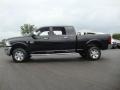 2012 Black Dodge Ram 3500 HD Laramie Mega Cab 4x4  photo #2