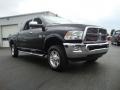 2012 Black Dodge Ram 3500 HD Laramie Mega Cab 4x4  photo #7