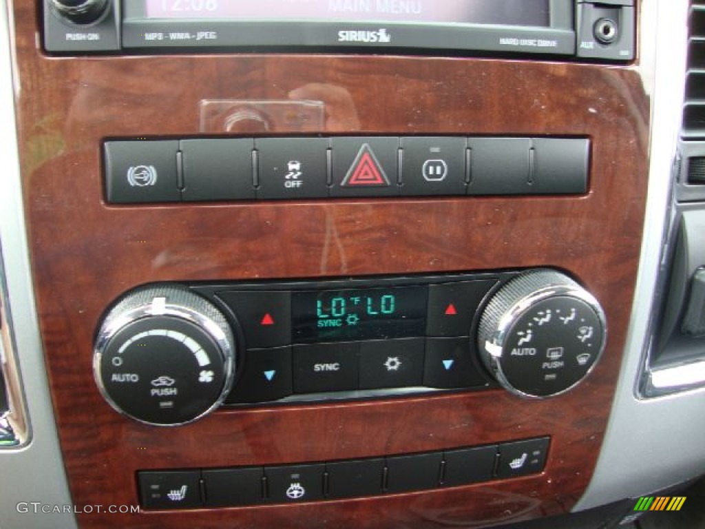 2012 Dodge Ram 3500 HD Laramie Mega Cab 4x4 Controls Photo #54113727