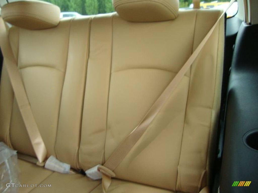 Black/Tan Interior 2012 Dodge Journey Crew Photo #54113871