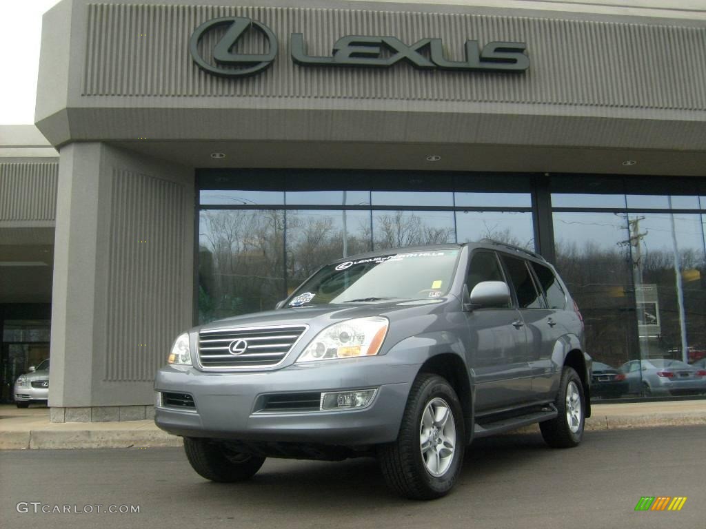 2004 GX 470 - Ash Blue Mica / Dark Gray photo #1