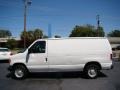 Oxford White 2005 Ford E Series Van E150 Commercial Exterior