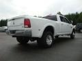 Bright White - Ram 3500 HD Laramie Crew Cab 4x4 Dually Photo No. 3