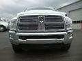 2012 Bright White Dodge Ram 3500 HD Laramie Crew Cab 4x4 Dually  photo #8