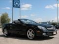 Black 2009 Mercedes-Benz SL 550 Roadster Exterior
