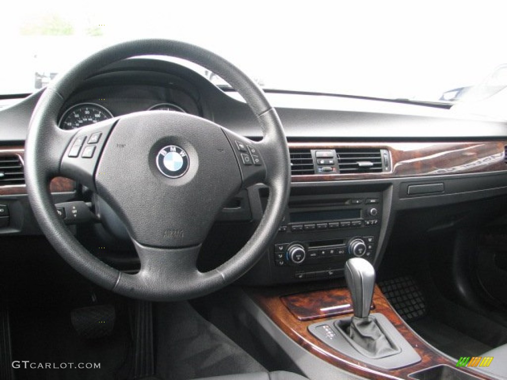 2008 BMW 3 Series 328xi Wagon Black Dashboard Photo #54114567