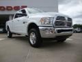 2012 Bright White Dodge Ram 2500 HD Laramie Crew Cab 4x4  photo #1