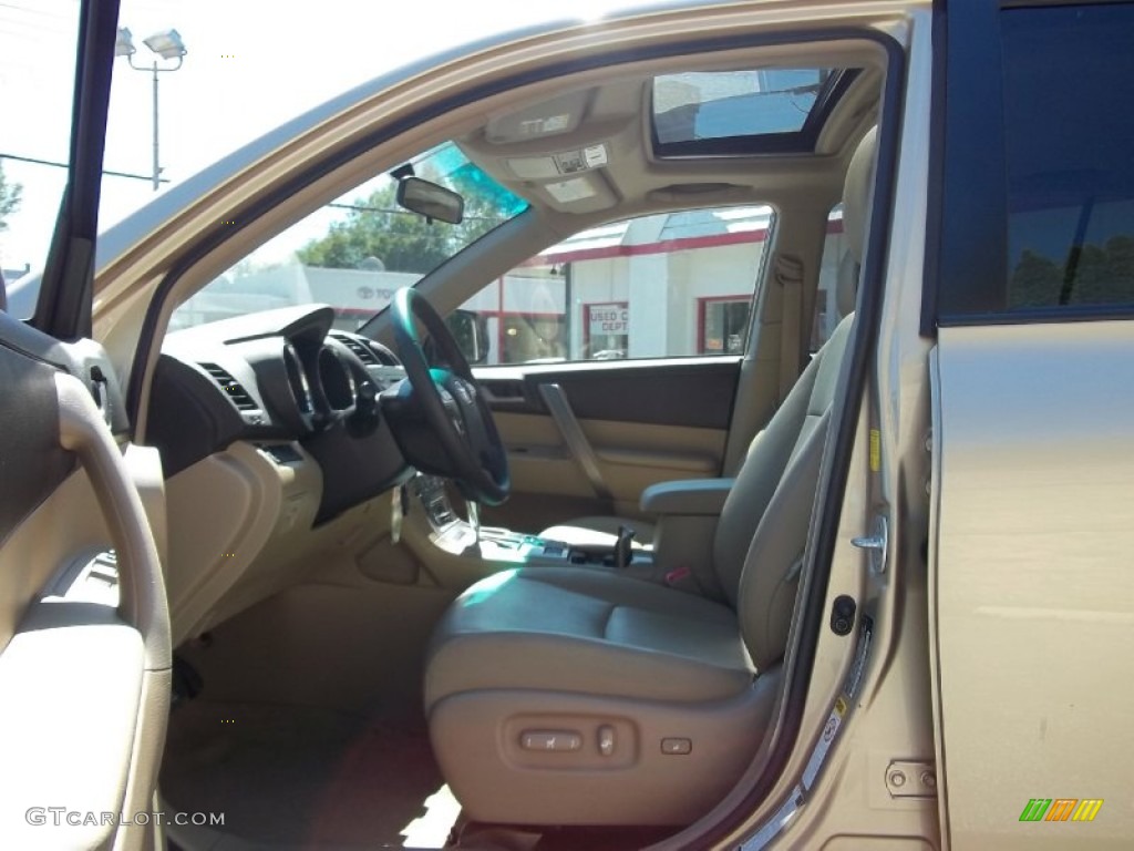 2009 Highlander Sport 4WD - Sandy Beach Metallic / Sand Beige photo #20