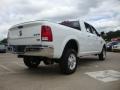 2012 Bright White Dodge Ram 2500 HD Laramie Crew Cab 4x4  photo #3
