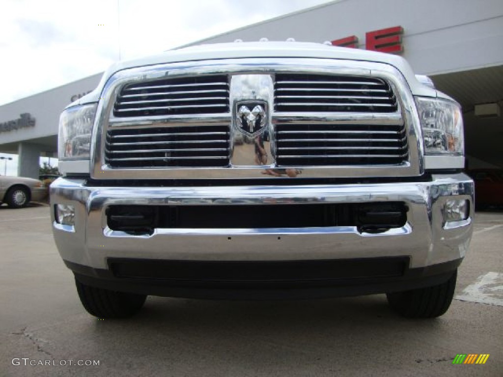 2012 Ram 2500 HD Laramie Crew Cab 4x4 - Bright White / Dark Slate photo #8