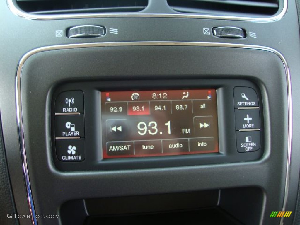 2012 Dodge Journey SXT Audio System Photo #54114957