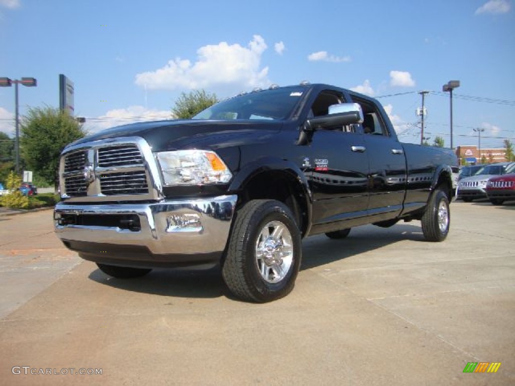 2012 Ram 2500 HD Laramie Crew Cab 4x4 - Black / Dark Slate photo #1