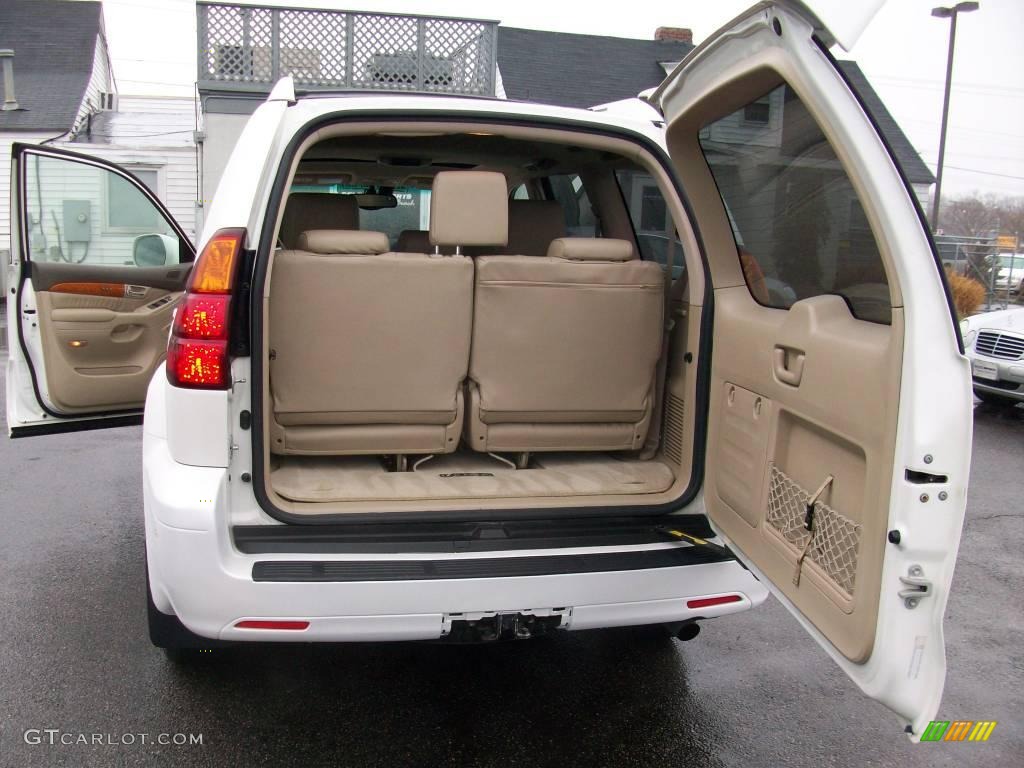 2005 GX 470 - Blizzard White Pearl / Ivory photo #11