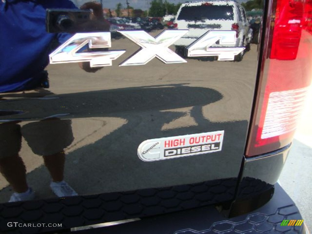 2012 Ram 3500 HD ST Crew Cab 4x4 Dually - Black / Dark Slate/Medium Graystone photo #14