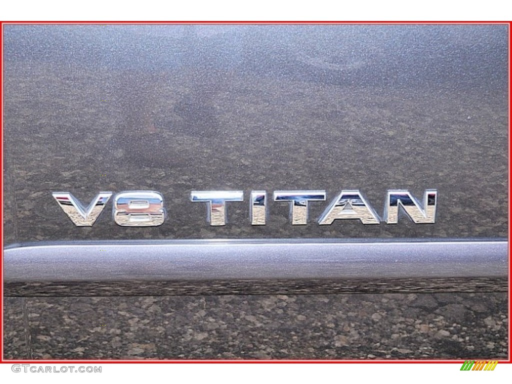 2007 Titan SE King Cab - Smoke Gray / Graphite Black/Titanium photo #3