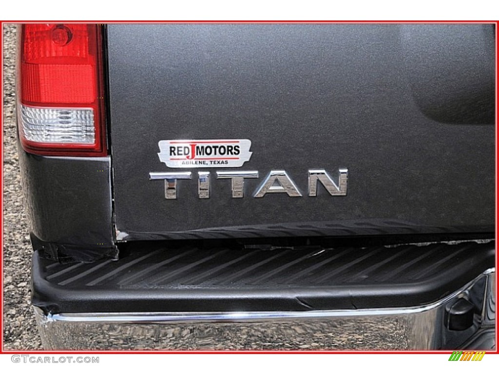 2007 Titan SE King Cab - Smoke Gray / Graphite Black/Titanium photo #5
