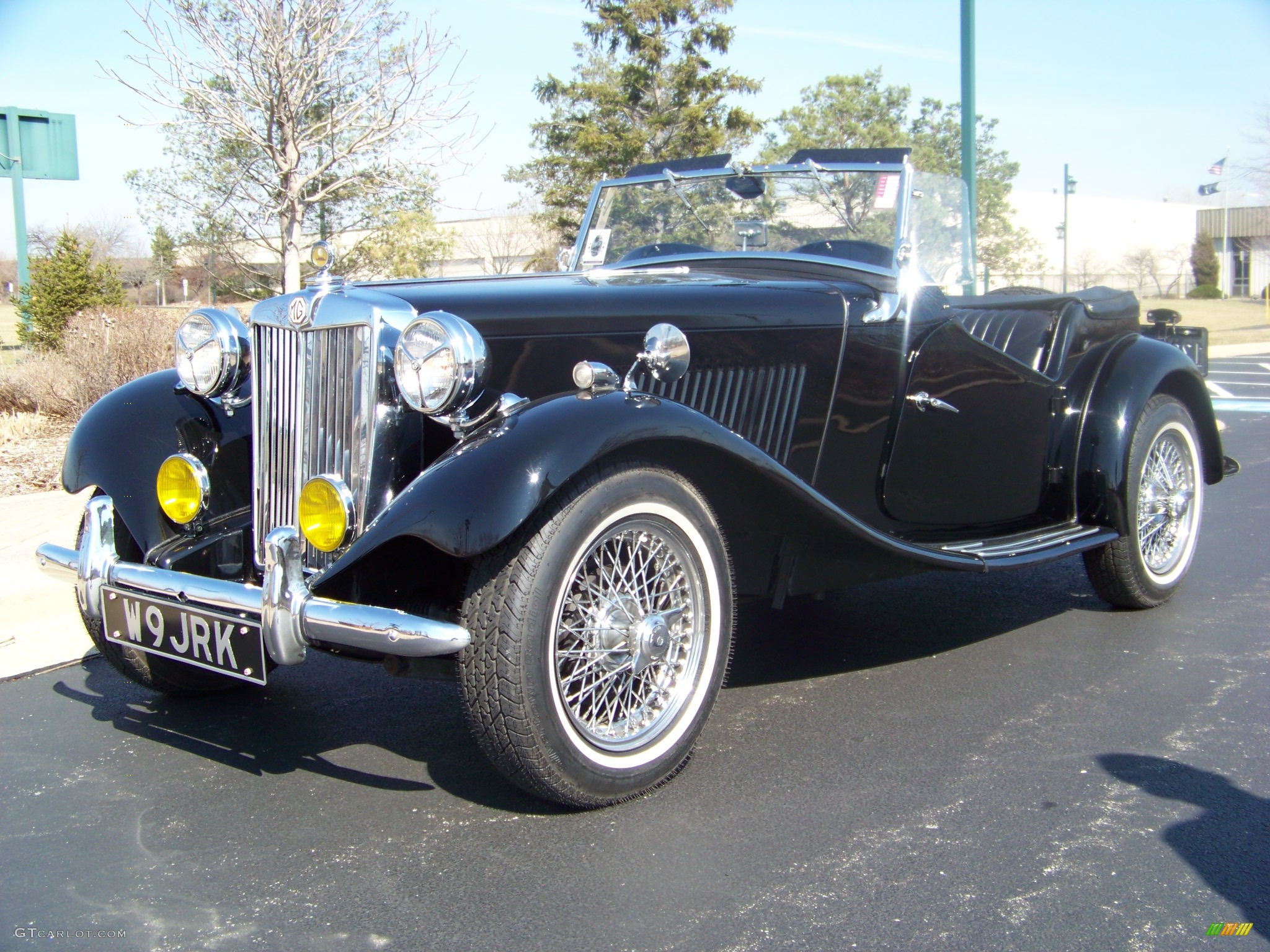 1953 TD Roadster - Black / Black photo #1