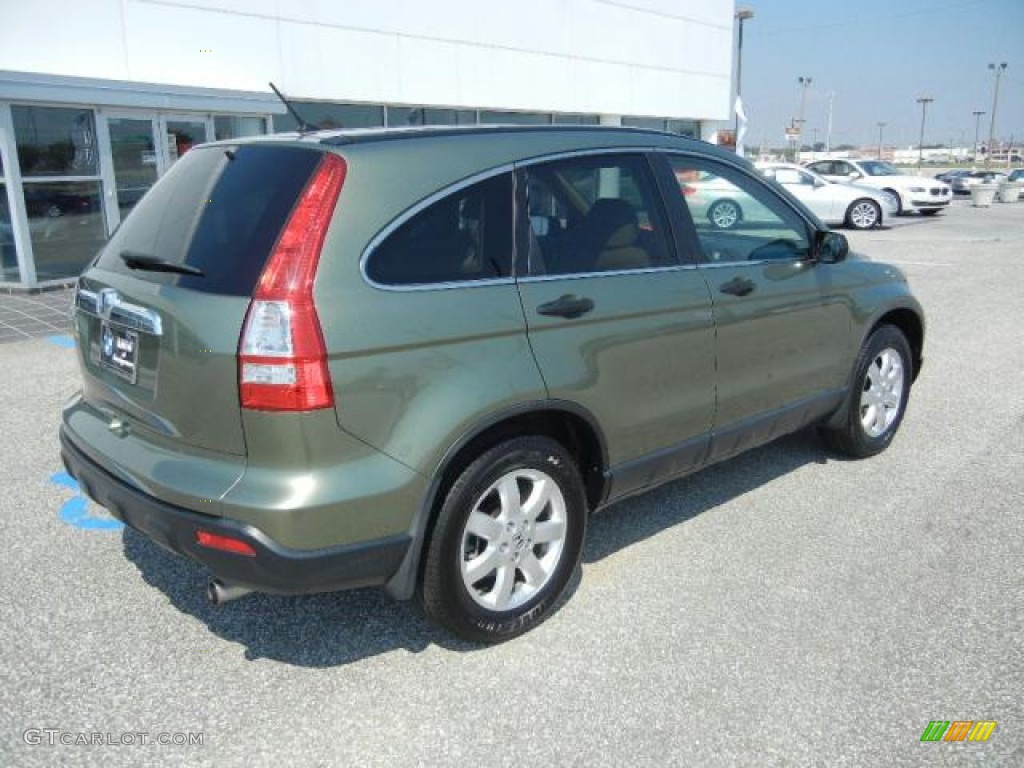 2008 CR-V EX - Green Tea Metallic / Ivory photo #3