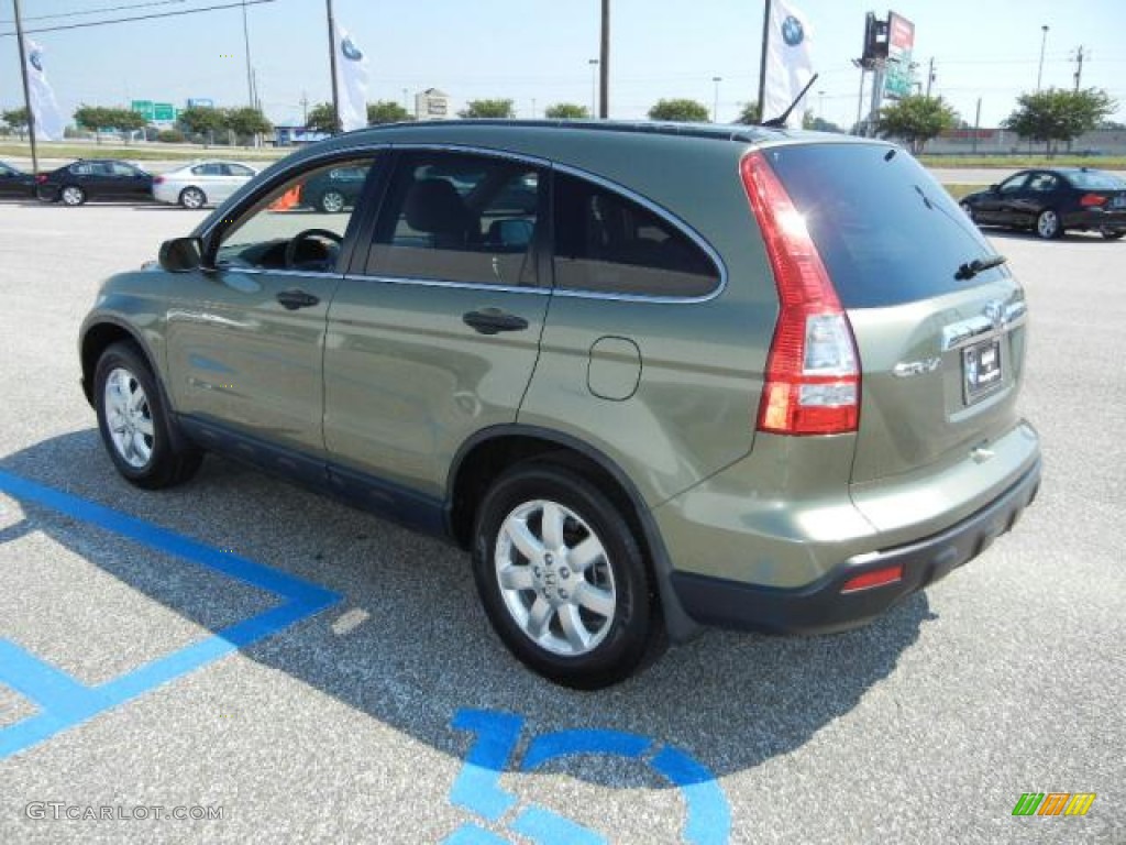 2008 CR-V EX - Green Tea Metallic / Ivory photo #6
