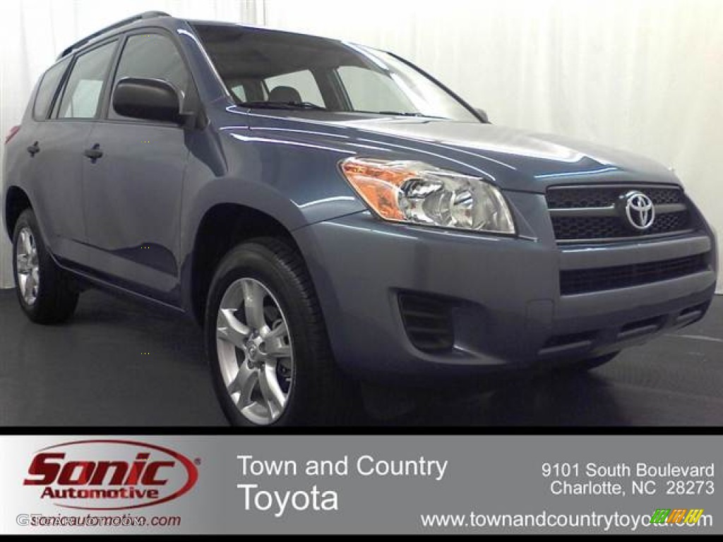 2009 RAV4 I4 - Pacific Blue Metallic / Ash Gray photo #1