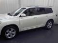 2009 Blizzard White Pearl Toyota Highlander Limited  photo #13