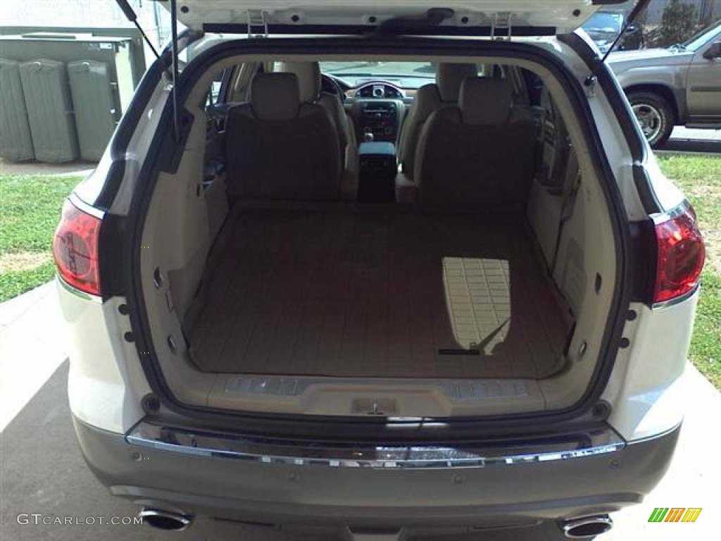 2008 Enclave CXL AWD - White Diamond Tri Coat / Titanium/Dark Titanium photo #15