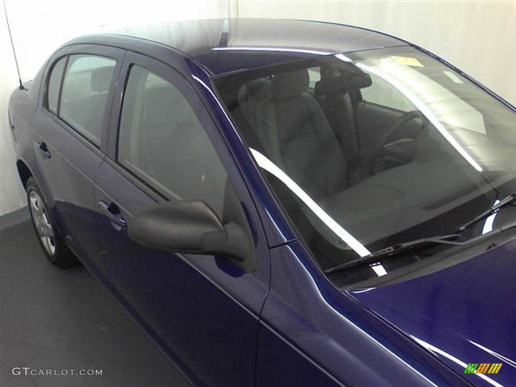 2007 Cobalt LS Sedan - Pace Blue / Gray photo #20