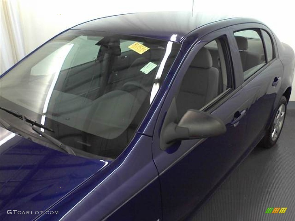 2007 Cobalt LS Sedan - Pace Blue / Gray photo #21