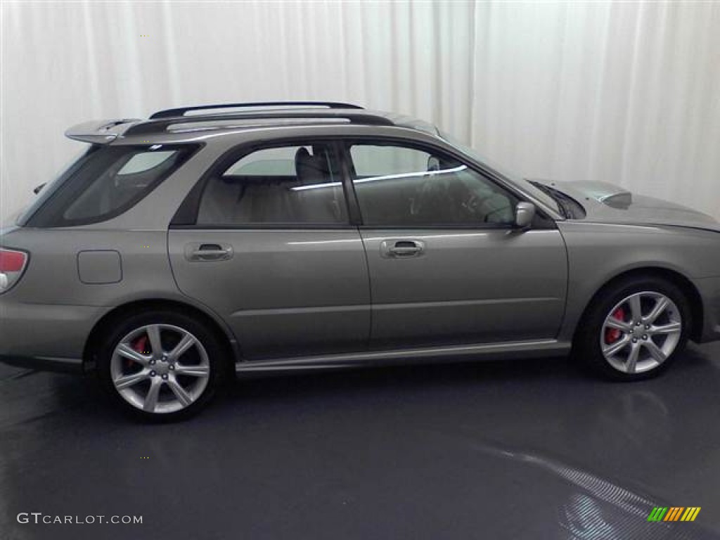 2006 Impreza WRX Wagon - Steel Gray Metallic / Anthracite Black photo #18