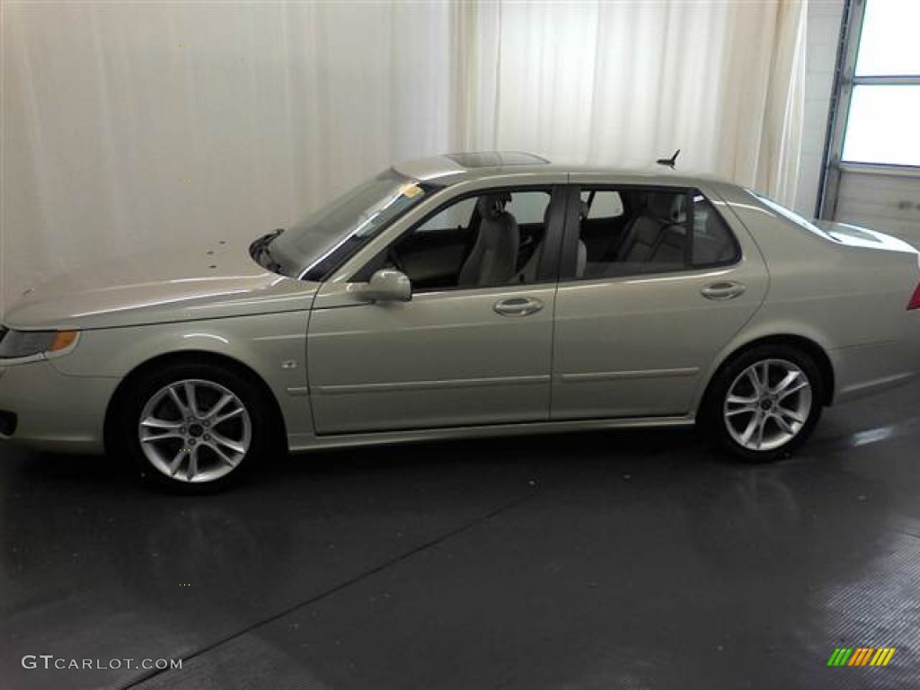 2006 9-5 2.3T Sedan - Parchment Silver Metallic / Parchment photo #17