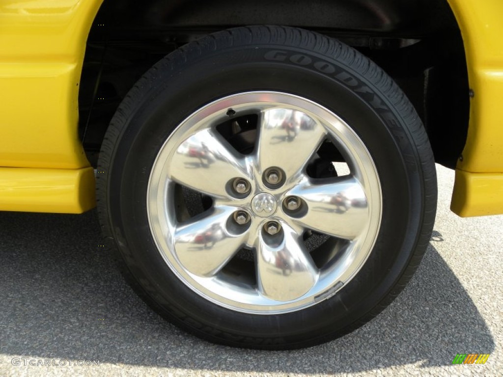2005 Dodge Ram 1500 SLT Rumble Bee Regular Cab Wheel Photo #54119040